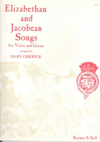 Elizabethan And Jacobean Songs Voice & Guitar Sheet Music Songbook