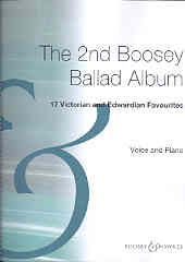 Boosey Ballad Album No 2 (17 Victorian Etc ) Sheet Music Songbook