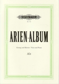 Aria Album Contralto 55 Arias  Ger/eng/ital/fr Sheet Music Songbook