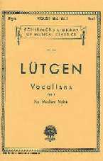 Lutgen Vocalises Vol 1 Medium Sheet Music Songbook