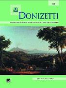 Donizetti Songs By (20) Low Voice Paton Sheet Music Songbook