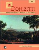 Donizetti Songs By (20) High Voice Paton Sheet Music Songbook