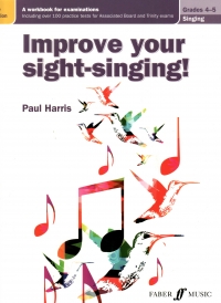Improve Your Sight Singing Harris Grades 4-5 Sheet Music Songbook