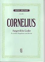 Cornelius Selected Songs Sheet Music Songbook