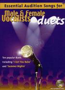 Essential Audition Songs Male & Female Duets Bk&cd Sheet Music Songbook