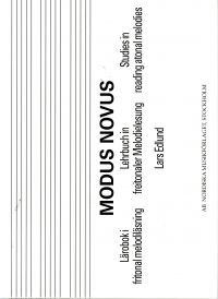Edlund Modus Novus Studies In Reading Atonal Melod Sheet Music Songbook