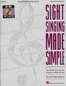 Sight Singing Made Simple Book & Cd Sheet Music Songbook