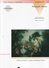 Mozart Arias Soprano Book & Cd Sheet Music Songbook