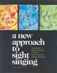 New Approach To Sight Singing Berkowitz Sheet Music Songbook