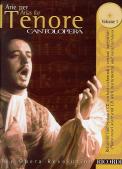 Cantolopera Arias For Tenor Vol 1 Book & Cd Sheet Music Songbook