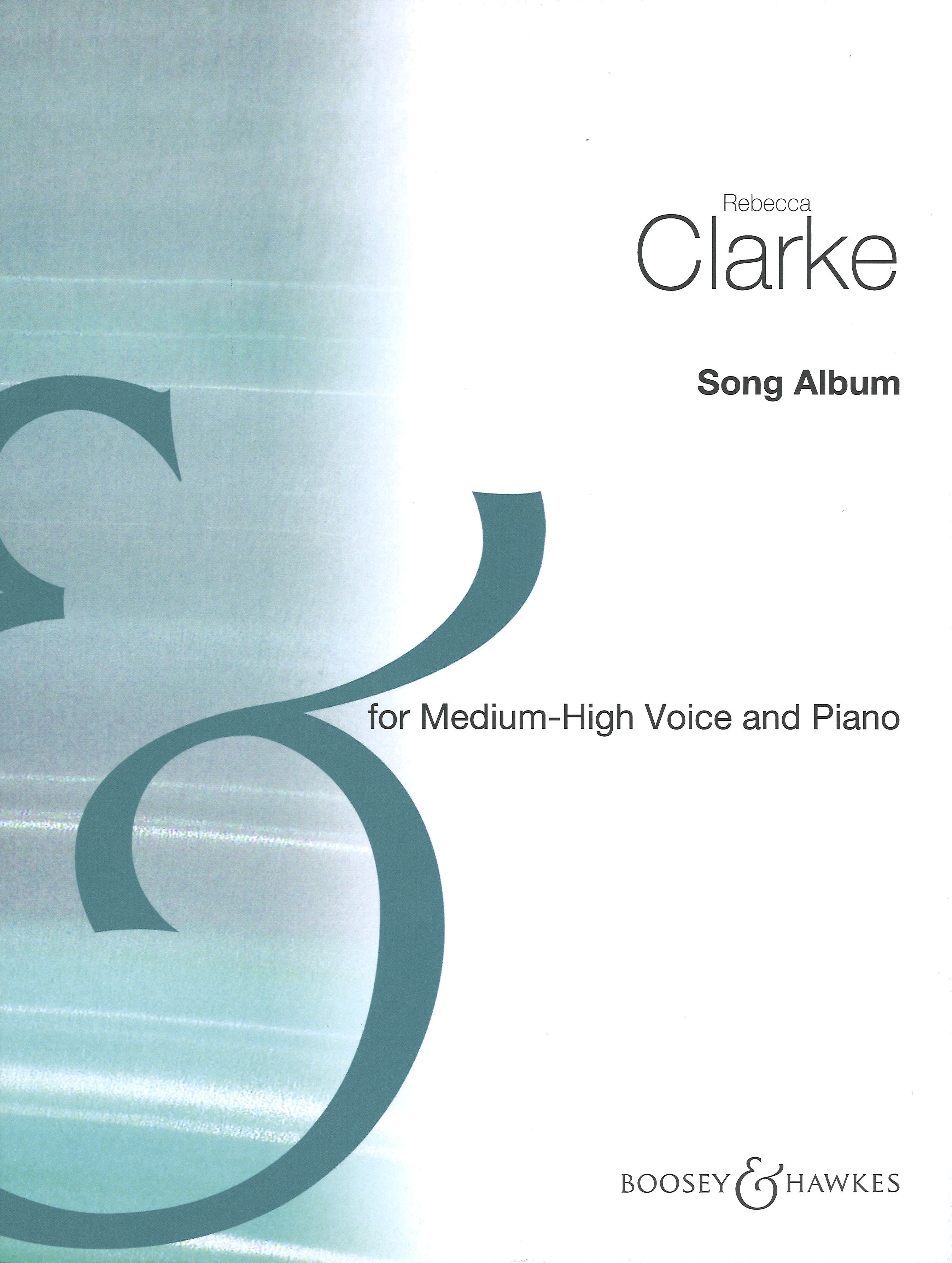 Clarke Song Album Medium-high Voice & Piano Sheet Music Songbook