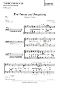 Reading Preces & Responses Sheet Music Songbook