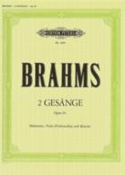 Brahms Songs (2) Op91 Alto Voice/vla (or Vc)/piano Sheet Music Songbook
