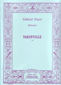 Faure Tarantelle 2 Voices & Piano Sheet Music Songbook