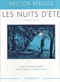 Berlioz Les Nuits Dete High Voice Sheet Music Songbook