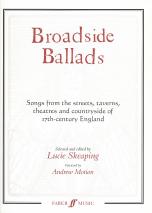 Broadside Ballads (17th Century England) Skeaping Sheet Music Songbook