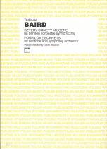 Baird Four Love Sonnets Baritone & Piano Sheet Music Songbook