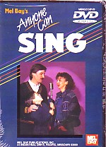 Anyone Can Sing Mel Bay Dvd Sheet Music Songbook