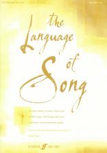 Language Of Song Intermediate Low Voice Book & Cd Sheet Music Songbook