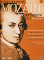 Cantolopera Mozart Arias For Soprano Book & Cd Sheet Music Songbook