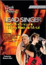 Lead Singer Vocal Techniques Heavy Rock-metal 1dvd Sheet Music Songbook