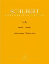 Schubert Lieder Vol 2 (op26 To Op79) Medium Durr Sheet Music Songbook