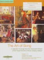 Art Of Song Grade 1-3 Medium-low Sheet Music Songbook