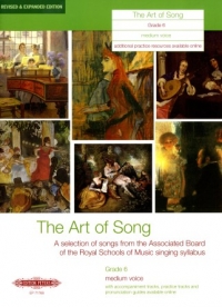 Art Of Song Grade 6 Medium Sheet Music Songbook