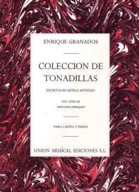 Granados Coleccion Tonadillas Complete Voice & Pf Sheet Music Songbook