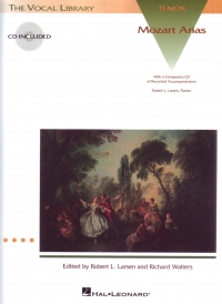 Mozart Arias Tenor Book & Cd Sheet Music Songbook