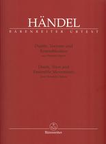 Handel Duets Trios & Ensemble Movements From Opera Sheet Music Songbook