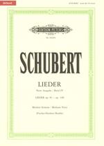 Schubert Songs Vol 4 (45 Lieder) Op81-108 Medium Sheet Music Songbook