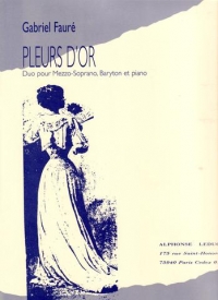Faure Pleurs Dor Mezzo/baritone Vocal Duet Sheet Music Songbook