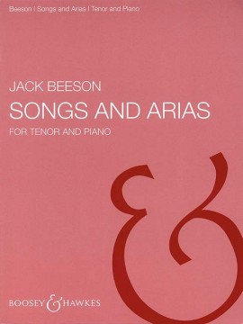 Beeson Songs & Arias Tenor Sheet Music Songbook
