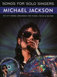 Songs For Solo Singers Michael Jackson Book & Cd Sheet Music Songbook