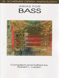 Schirmer Opera Anthology Arias For Bass Sheet Music Songbook