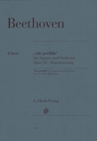 Beethoven Ah Perfido Op65 Soprano & Orchestra Sheet Music Songbook