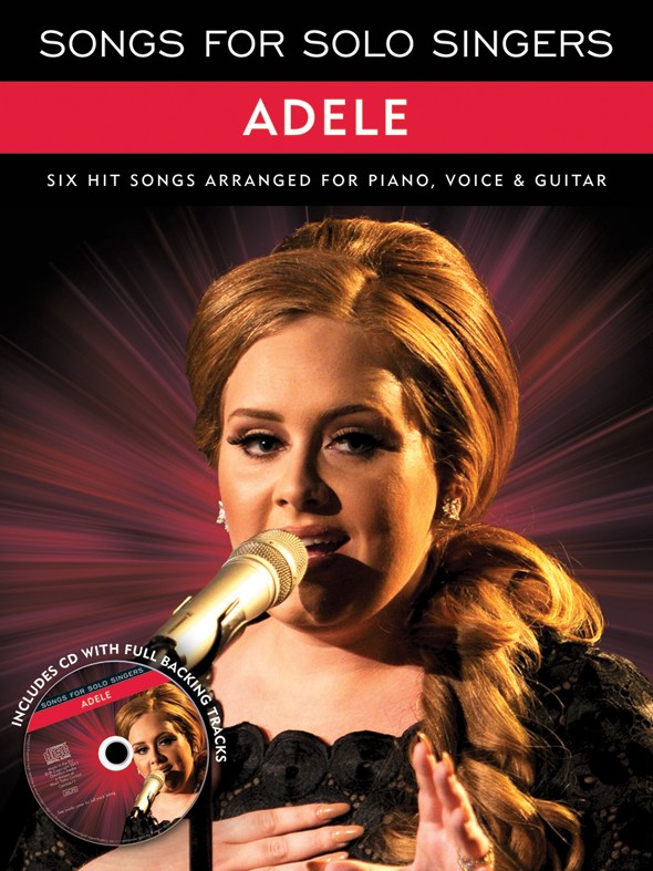 Songs For Solo Singers Adele Book & Cd Sheet Music Songbook