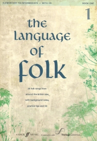 Language Of Folk Book 1 Initial-grade 4 + Cd Sheet Music Songbook