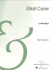 Carter La Musique Solo Soprano Sheet Music Songbook