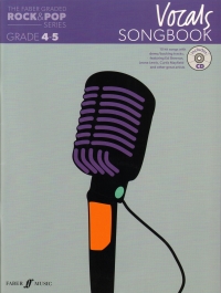 Faber Graded Rock & Pop Vocals Songbook Gr 4-5 +cd Sheet Music Songbook