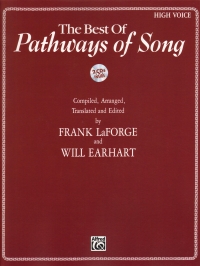 Best Of Pathways Of Song High Voice + 2cds Sheet Music Songbook