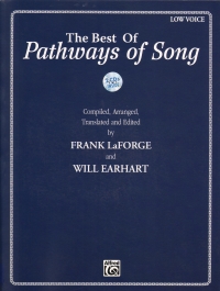 Best Of Pathways Of Song Low Voice + 2cds Sheet Music Songbook