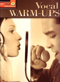 Pro Vocal Vocal Warm Ups Book & Cd Sheet Music Songbook