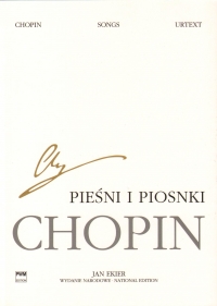 Chopin Songs Ekier National Edition Series B: 36 Sheet Music Songbook