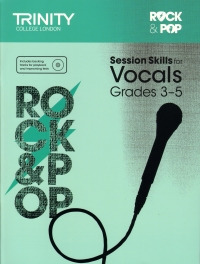 Trinity Rock & Pop Session Skills Vocalsgr3-5+onl Sheet Music Songbook