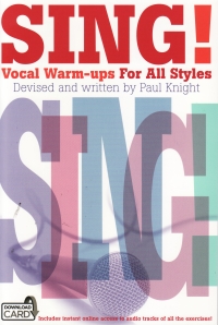 Sing Vocal Warm-ups For All Styles + Online Sheet Music Songbook