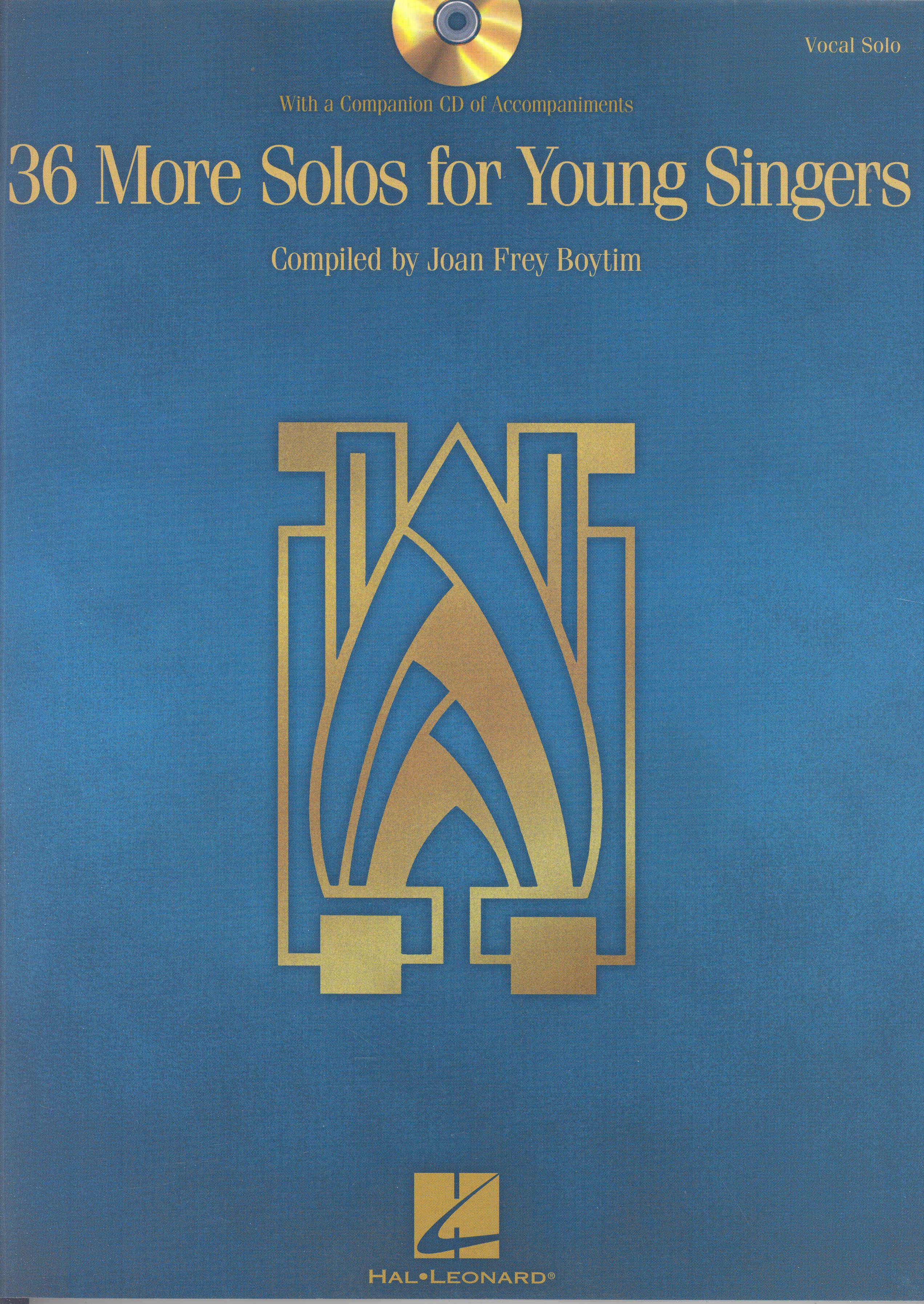36 More Solos For Solo Singers  Bk/cd Sheet Music Songbook
