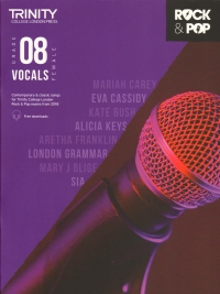 Trinity Rock & Pop 2018 Vocals Grade 8 Female Sheet Music Songbook