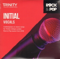 Trinity Rock & Pop 2018 Vocals Initial Cd Sheet Music Songbook
